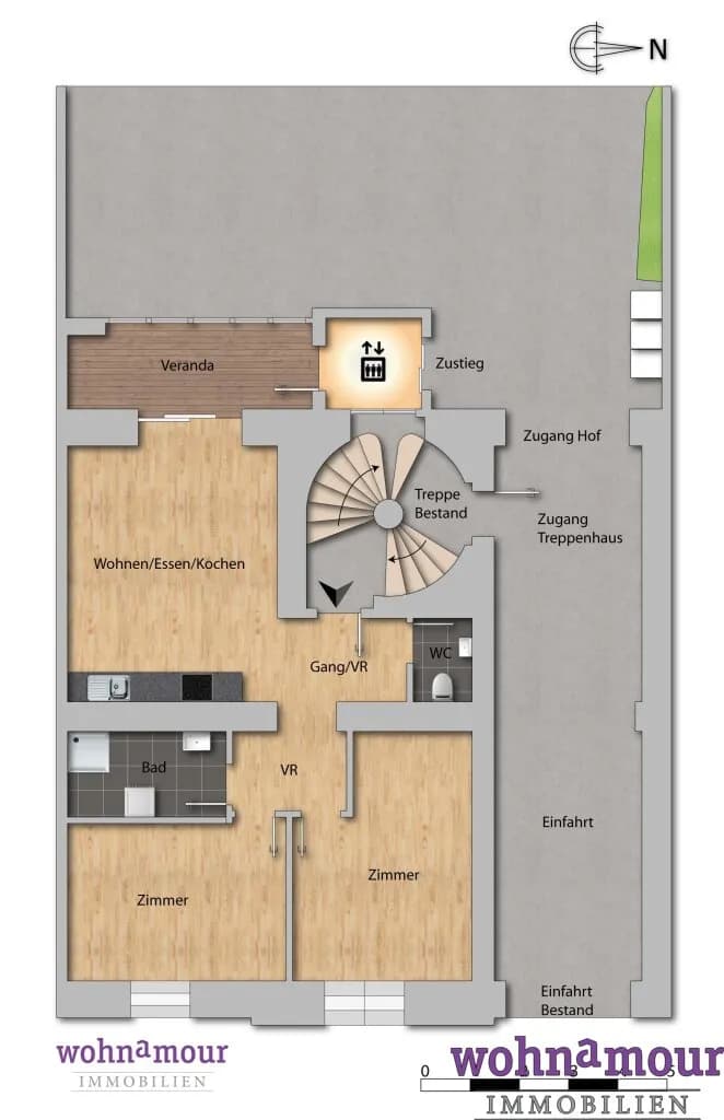 3-Zimmer-Wohnung kaufen in Innsbruck – 77,35 m², € 580.000